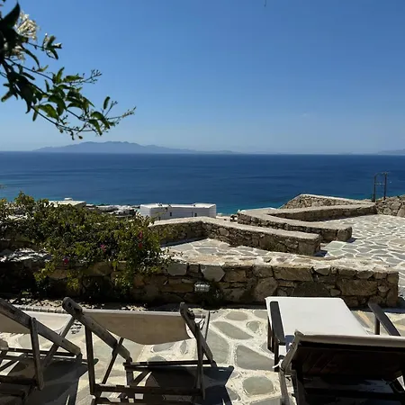 Elia Oasis 2 Bd Magic Villa W Panoramic Sea Views Agrari  Exterior photo